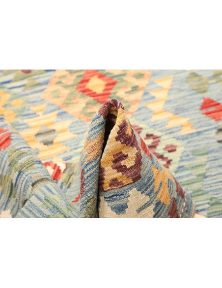 Kilim 128x178 Cm Kilim, Afghanistan, Lana Cardata A Mano