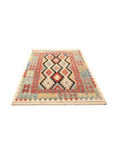 Kilim 132x181 Cm Kilim, Afghanistan, Lana Cardata A Mano 2