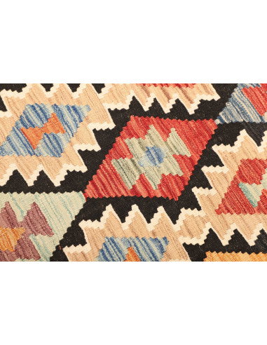 Kilim 132x181 Cm Kilim, Afghanistan, Hand-carded Wool (warp: