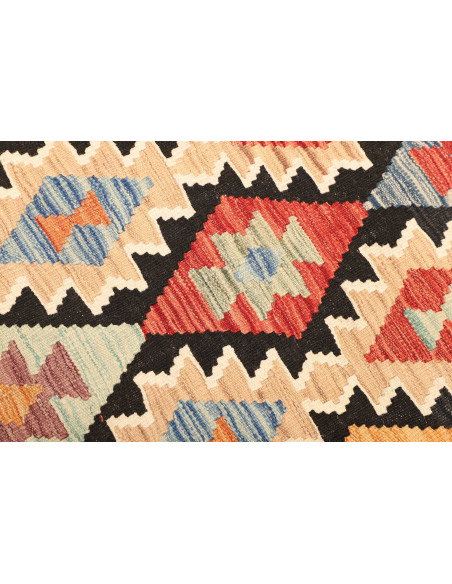Kilim 132x181 Cm Kilim, Afghanistan, Hand-carded Wool (warp: