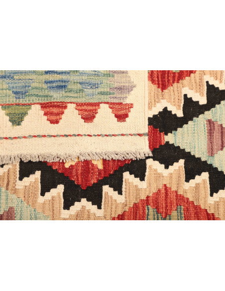 Kilim 132x181 Cm Kilim, Afghanistan, Hand-carded Wool (warp: