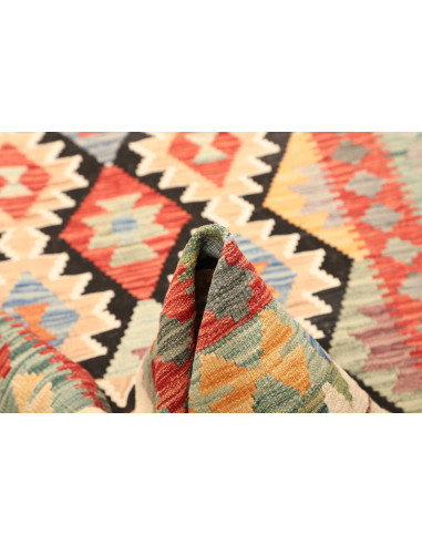 Kilim 132x181 Cm Kilim, Afghanistan, Hand-carded Wool (warp: