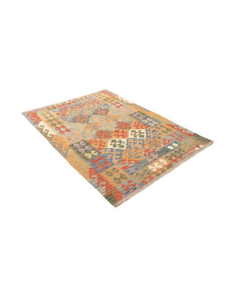 Kilim 128x178 Cm Kilim Afghanistan Hand-carded Wool Cotton