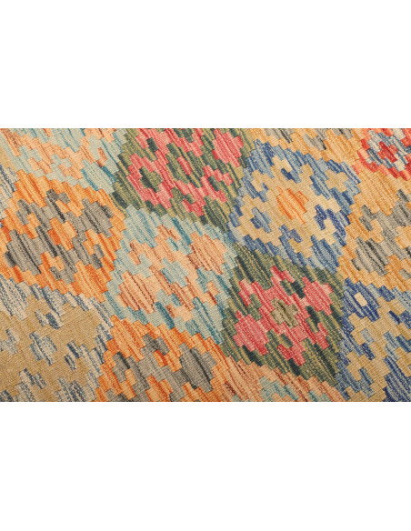Kilim 128x178 Cm Kilim Afghanistan Hand-carded Wool Cotton
