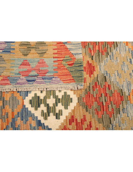 Kilim 128x178 Cm Kilim Afghanistan Hand-carded Wool Cotton