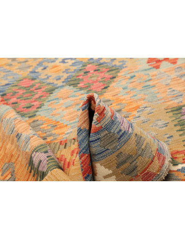 Kilim 128x178 Cm Kilim Afghanistan Hand-carded Wool Cotton