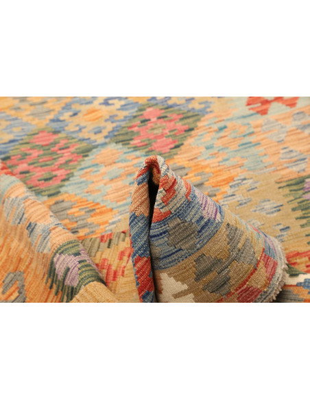 Kilim 128x178 Cm Kilim Afghanistan Hand-carded Wool Cotton