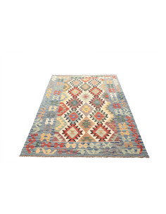 Kilim 125x191 Cm Kilim, Afghanistan, Hand-carded Wool (warp: 2