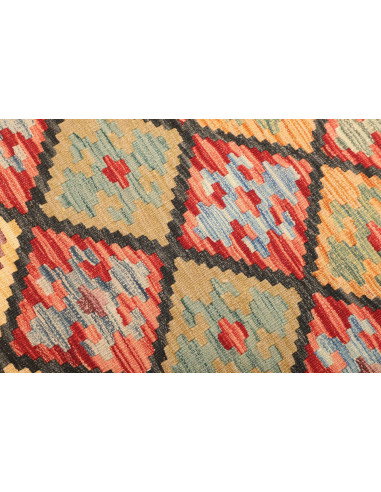 Kilim 125x200 Cm Kilim, Afghanistan, Lana Cardata A Mano