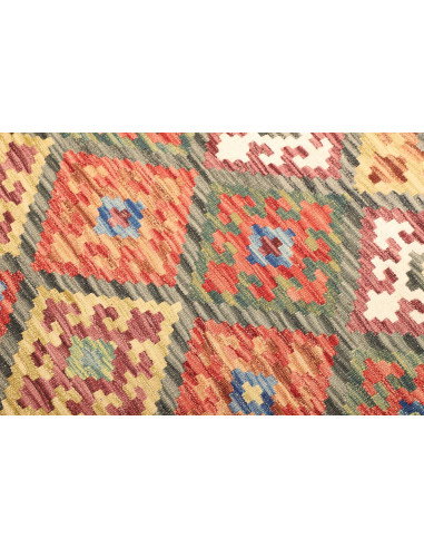 Kilim 130x173 Cm Kilim, Afghanistan, Lana Cardata A Mano