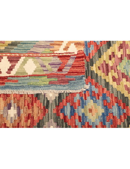 Kilim 130x173 Cm Kilim, Afghanistan, Lana Cardata A Mano