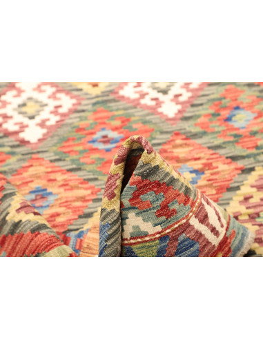 Kilim 130x173 Cm Kilim, Afghanistan, Lana Cardata A Mano