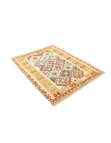 Kilim 128x169 Cm Kilim Afghanistan Hand-carded Wool