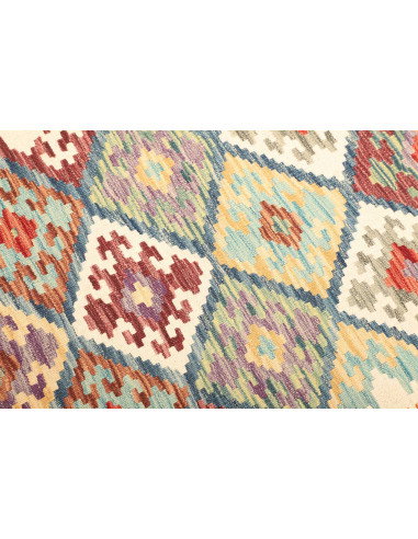 Kilim 128x169 Cm Kilim Afghanistan Hand-carded Wool
