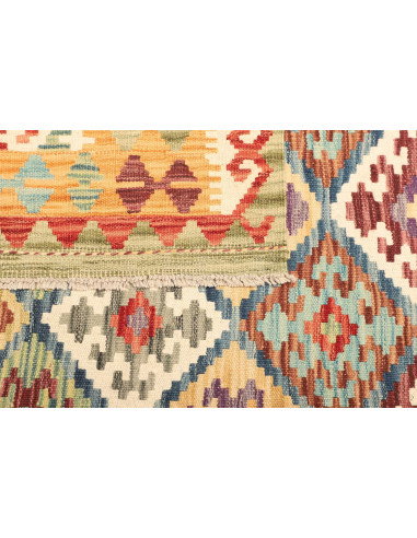 Kilim 128x169 Cm Kilim Afghanistan Hand-carded Wool