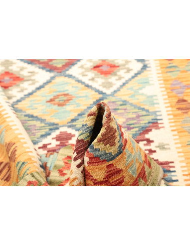 Kilim 128x169 Cm Kilim Afghanistan Hand-carded Wool