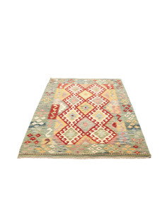 Kilim 127x178 Cm Kilim, Afghanistan, Lana Cardata A Mano 2