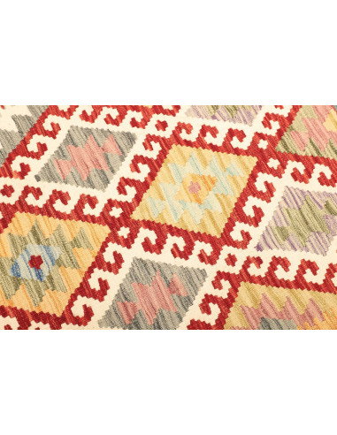 Kilim 127x178 Cm Kilim, Afghanistan, Hand-carded Wool (warp:
