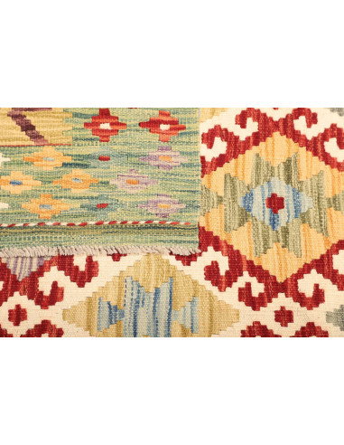 Kilim 127x178 Cm Kilim, Afghanistan, Hand-carded Wool (warp: