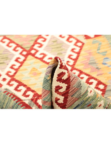 Kilim 127x178 Cm Kilim, Afghanistan, Hand-carded Wool (warp: