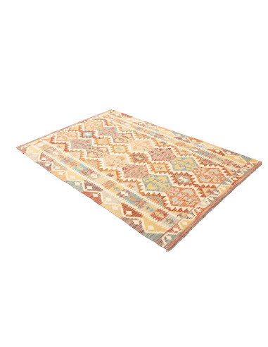 Kilim 125x189 Cm Kilim, Afghanistan, Lana Cardata A Mano
