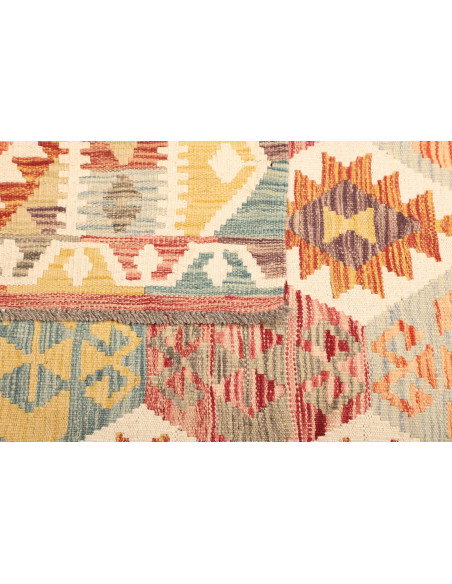 Kilim 125x189 Cm Kilim, Afghanistan, Hand-carded Wool (warp: