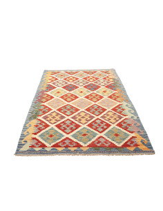 Kilim 126x186 Cm Kilim, Afghanistan, Hand-carded Wool 2