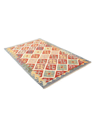 Kilim 126x186 Cm Kilim, Afghanistan, Hand-carded Wool