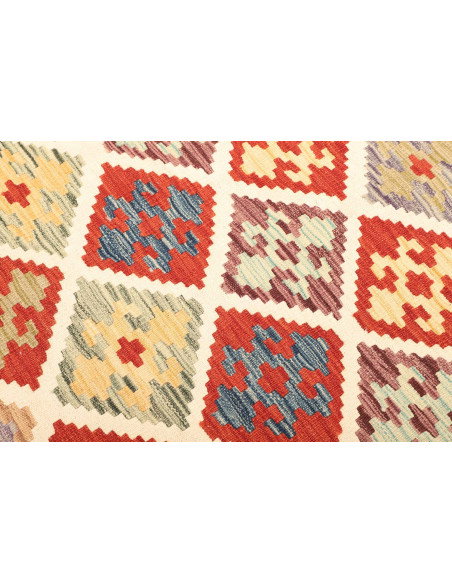 Kilim 126x186 Cm Kilim, Afghanistan, Hand-carded Wool