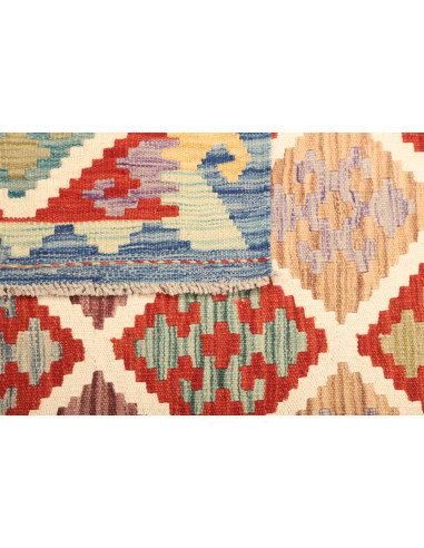 Kilim 126x186 Cm Kilim, Afghanistan, Hand-carded Wool