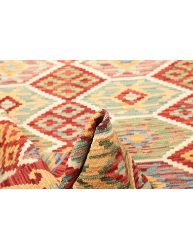 Kilim 125x178 Cm Kilim, Afghanistan, Lana Cardata A Mano