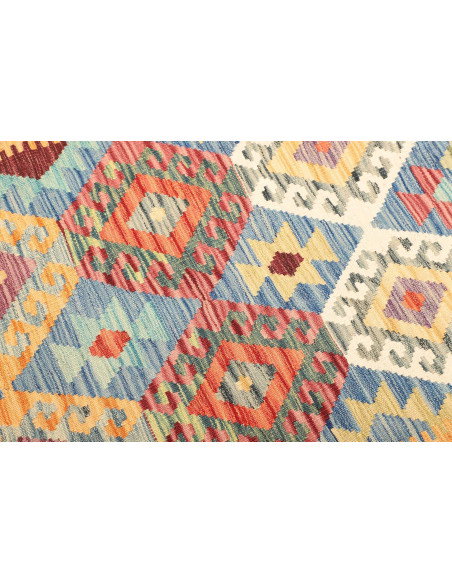 Kilim 130x176 Cm Kilim, Afghanistan, Hand-carded Wool (warp: