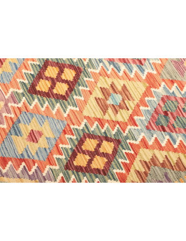 Kilim 128x177 Cm Kilim Afghan Hand-carded Wool, Cotton Warp,