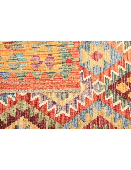Kilim 128x177 Cm Kilim Afghan Hand-carded Wool, Cotton Warp,