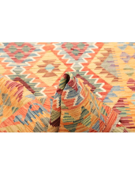 Kilim 128x177 Cm Kilim Afghan Hand-carded Wool, Cotton Warp,