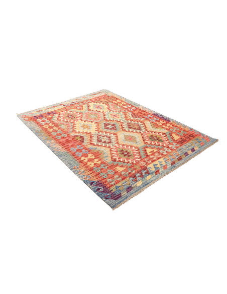 Kilim 138x182 Cm Kilim, Afghanistan, Hand-carded Wool,