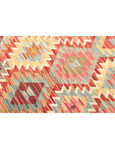 Kilim 138x182 Cm Kilim, Afghanistan, Hand-carded Wool,