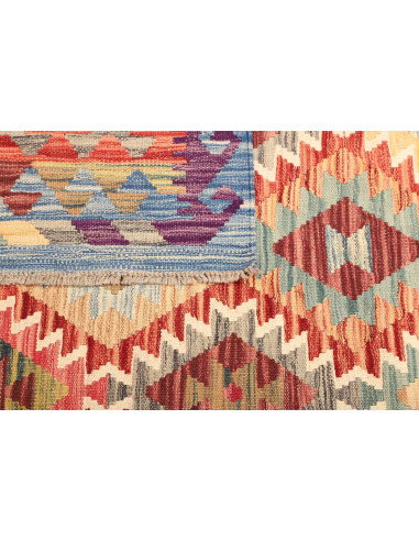 Kilim 138x182 Cm Kilim, Afghanistan, Lana Cardata A Mano,