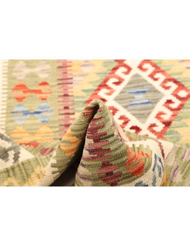 Kilim 121x173 Cm Kilim Afghanistan Hand-carded Wool (warp