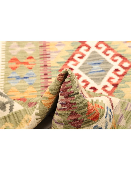 Kilim 121x173 Cm Kilim Afghanistan Hand-carded Wool (warp