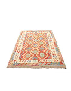 Kilim 124x182 Cm Kilim Afghanistan Hand-carded Wool Cotton 2