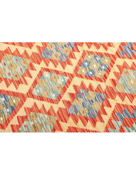 Kilim 124x182 Cm Kilim Afghanistan Hand-carded Wool Cotton