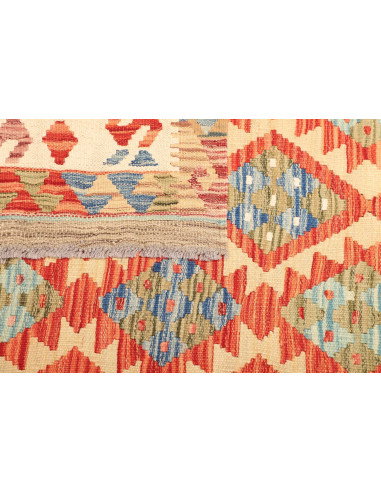 Kilim 124x182 Cm Kilim Afghanistan Hand-carded Wool Cotton