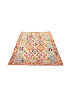 Kilim 129x177 Cm Kilim, Afghanistan, Lana Cardata A Mano 2