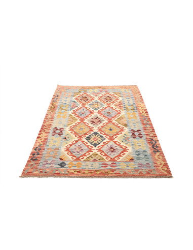 Kilim 129x177 Cm Kilim, Afghanistan, Hand-carded Wool