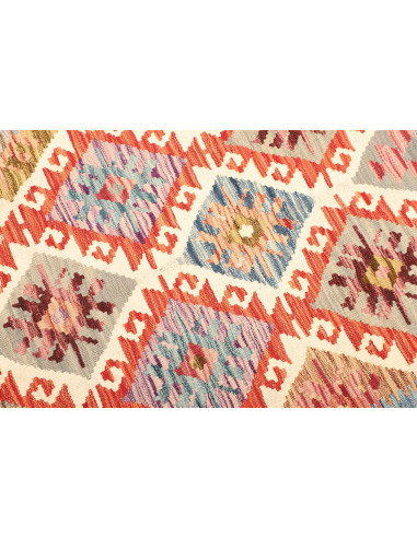 Kilim 129x177 Cm Kilim, Afghanistan, Lana Cardata A Mano