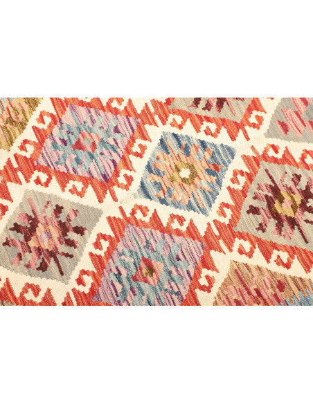 Kilim 129x177 Cm Kilim, Afghanistan, Lana Cardata A Mano