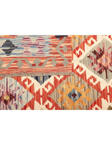 Kilim 129x177 Cm Kilim, Afghanistan, Hand-carded Wool