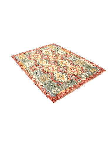 Kilim 128x167 Cm Kilim Afghanistan Lana Cardata A Mano