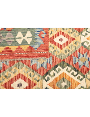 Kilim 128x167 Cm Kilim Afghanistan Lana Cardata A Mano